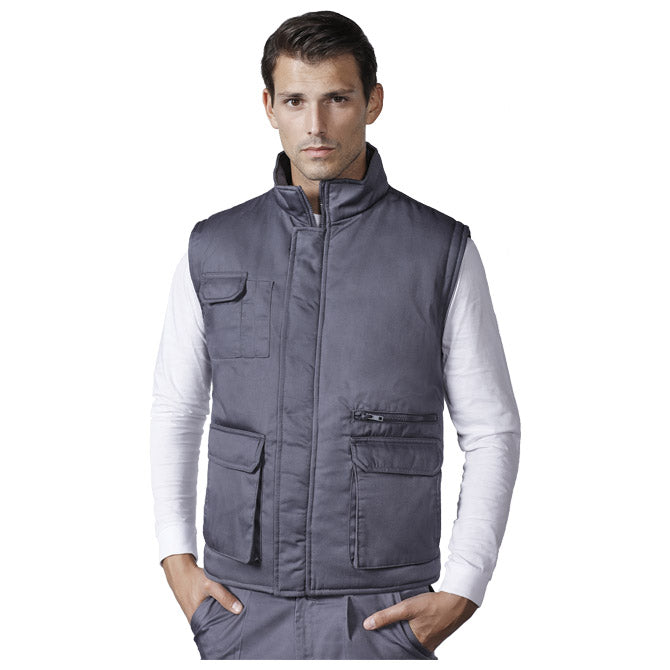 PRSLUK MUŠKI ZIP ALMANZOR SIVI 2XL