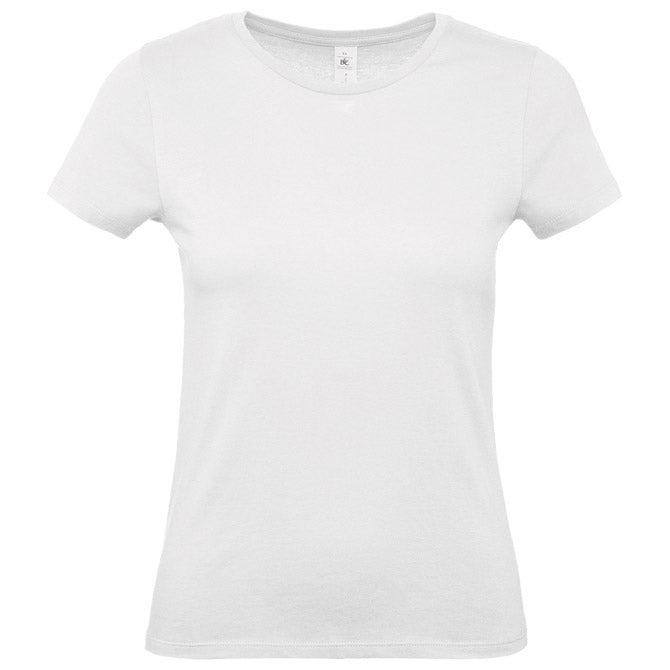 MAJICA KRATKI ROKAVI B&C #E150/WOMEN BELA XL