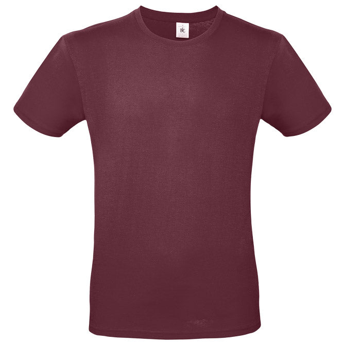 MAJICA KRATKI ROKAVI B&C #E150 BORDO M