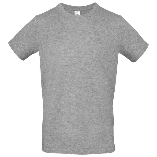 MAJICA KRATKI RUKAVI B&C #E150 SVIJETLO SIVA S