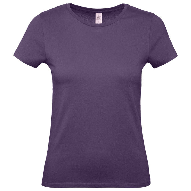 MAJICA KRATKI RUKAVI B&C #E150/WOMEN LJUBIČASTA XS