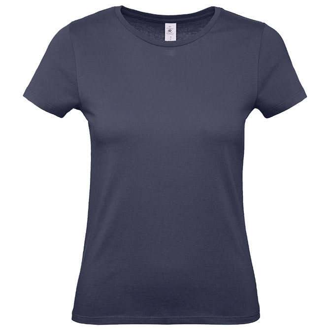 MAJICA KRATKI RUKAVI B&C #E150/WOMEN URBAN TAMNO PLAVA XS!!