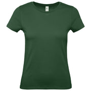 MAJICA KRATKI RUKAVI B&C #E150/WOMEN TAMNO ZELENA M