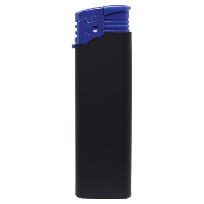 Upaljač elektronski gumirani mat atomic f2 rubber trober 3670302 crno/plavi