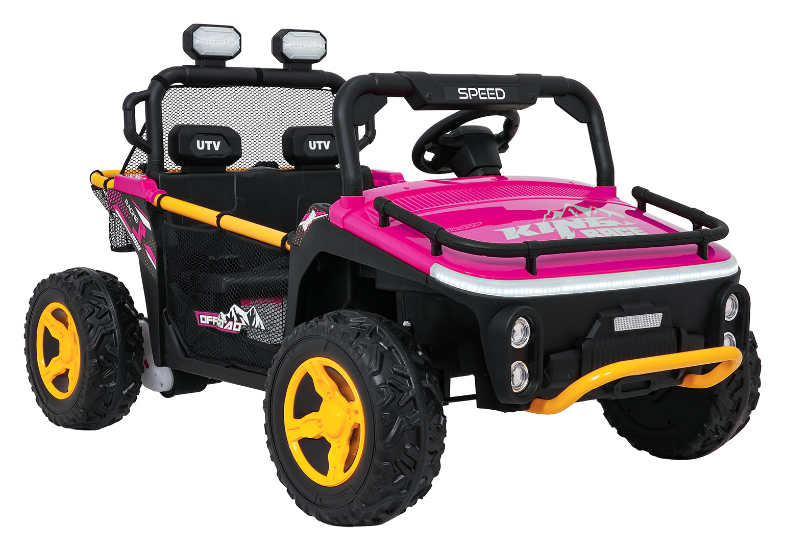 Buggy na akumulator UTV SPEED 2x80W- dvosjed - rozi