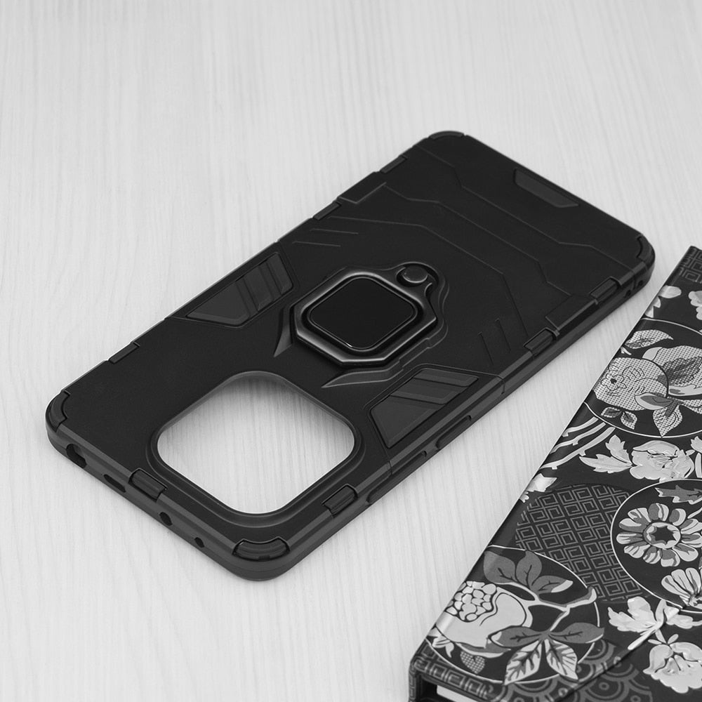 Techsuit Silicone Shield maska za Xiaomi Redmi Note 13 4G – crna