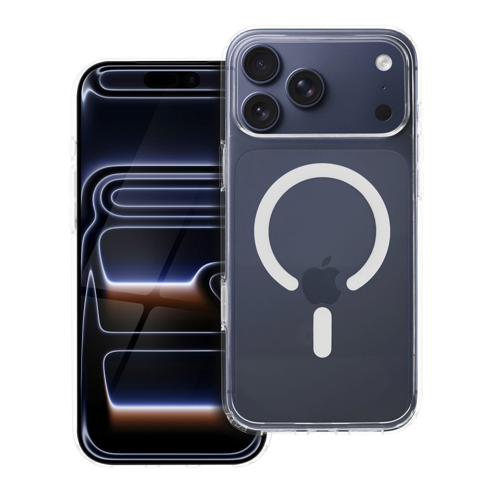 iPhone 17 Pro Forcell F-Protect prozirna hibridna vrhunska maska ​​kompatibilna s MagSafeom
