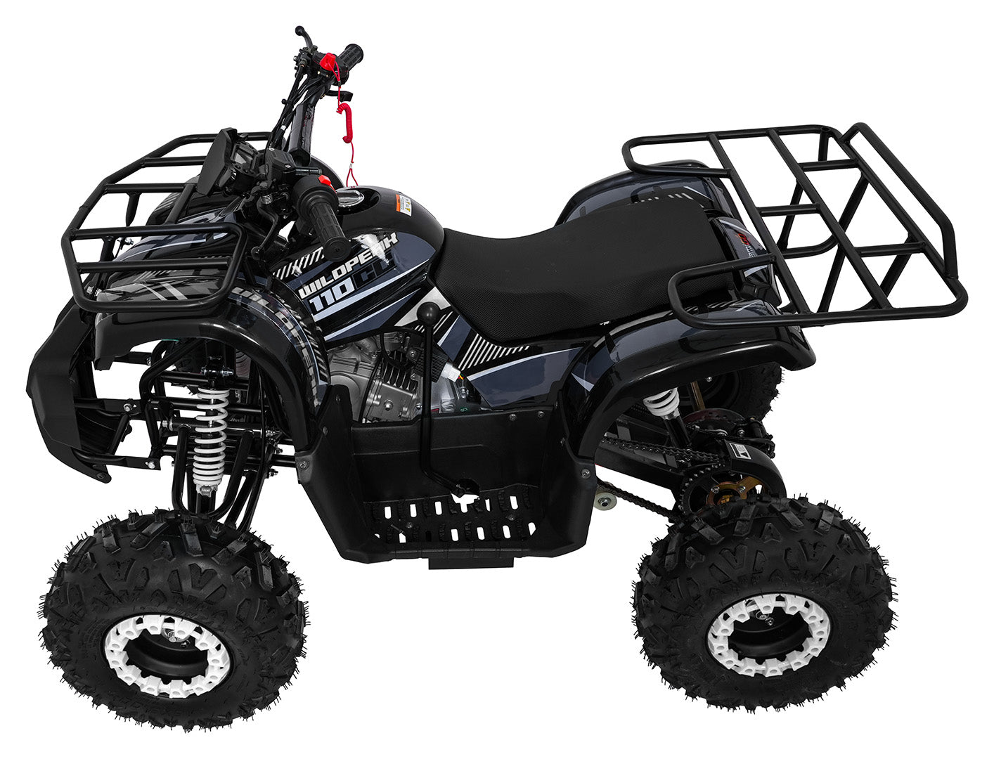 Quad na benzin WILDPEAK 110cc - crni