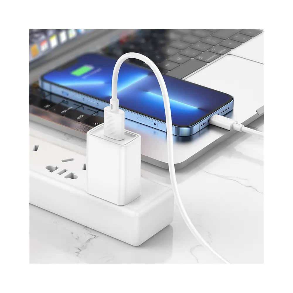 HOCO USB kabel za iPhone Lightning 8-pin 2.4A Gratifed X88 bijeli