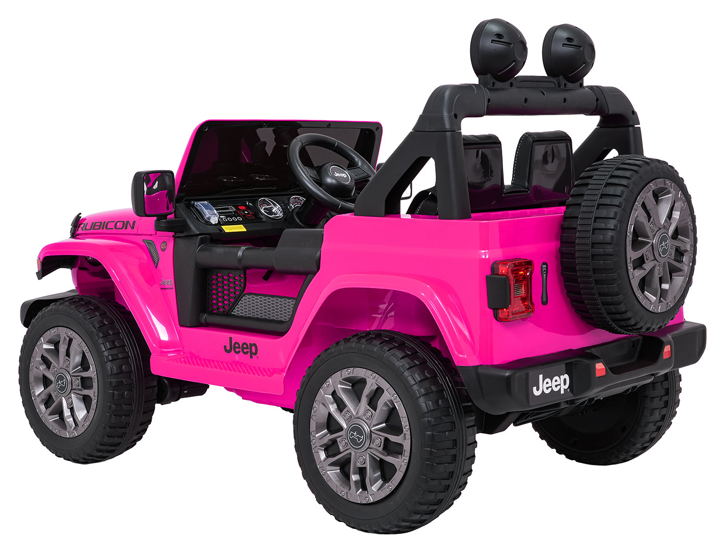 Licencirani auto na akumulator Jeep Wrangler Rubicon LIFT - rozi