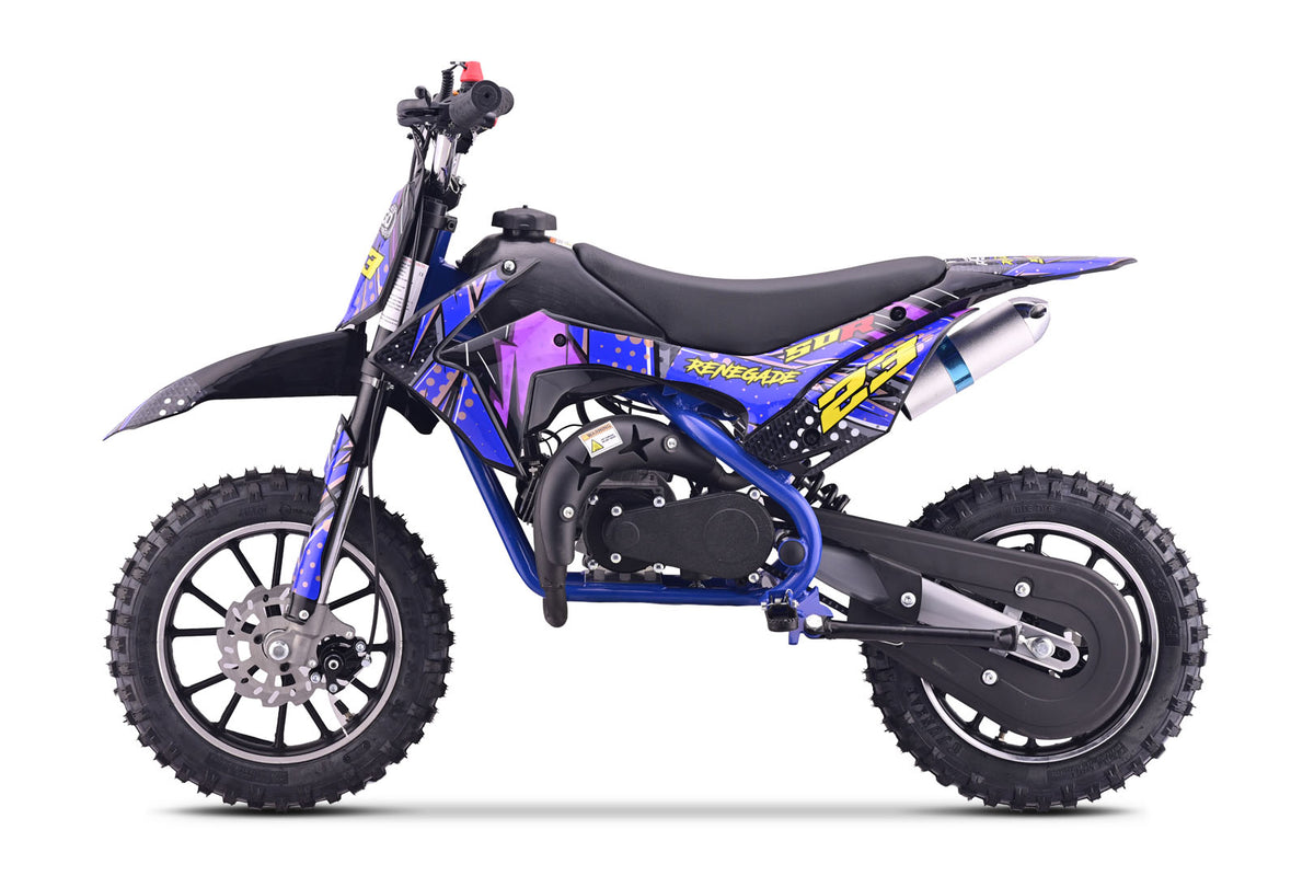 Motor na akumulator RENEGADE 50R Internal Combustion - plavi