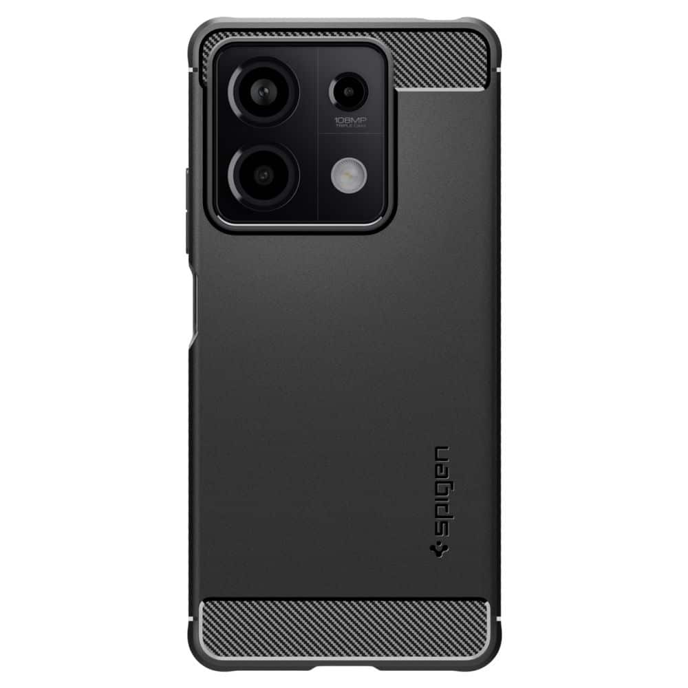 Spigen - Rugged Armor pouzdro pro Xiaomi Redmi Note 13 5G - černé