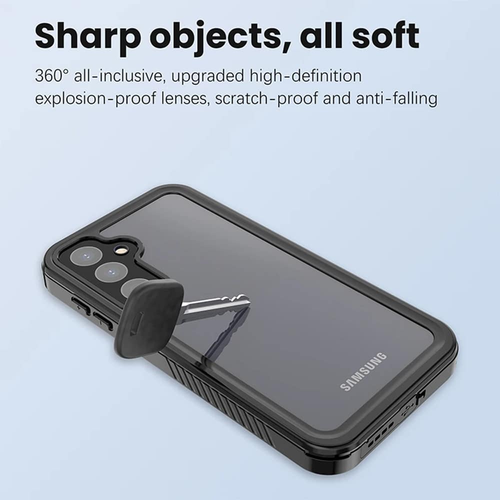 ShellBox - Vodotěsné pouzdro IP68 360° pro Samsung Galaxy A55 5G - Černé