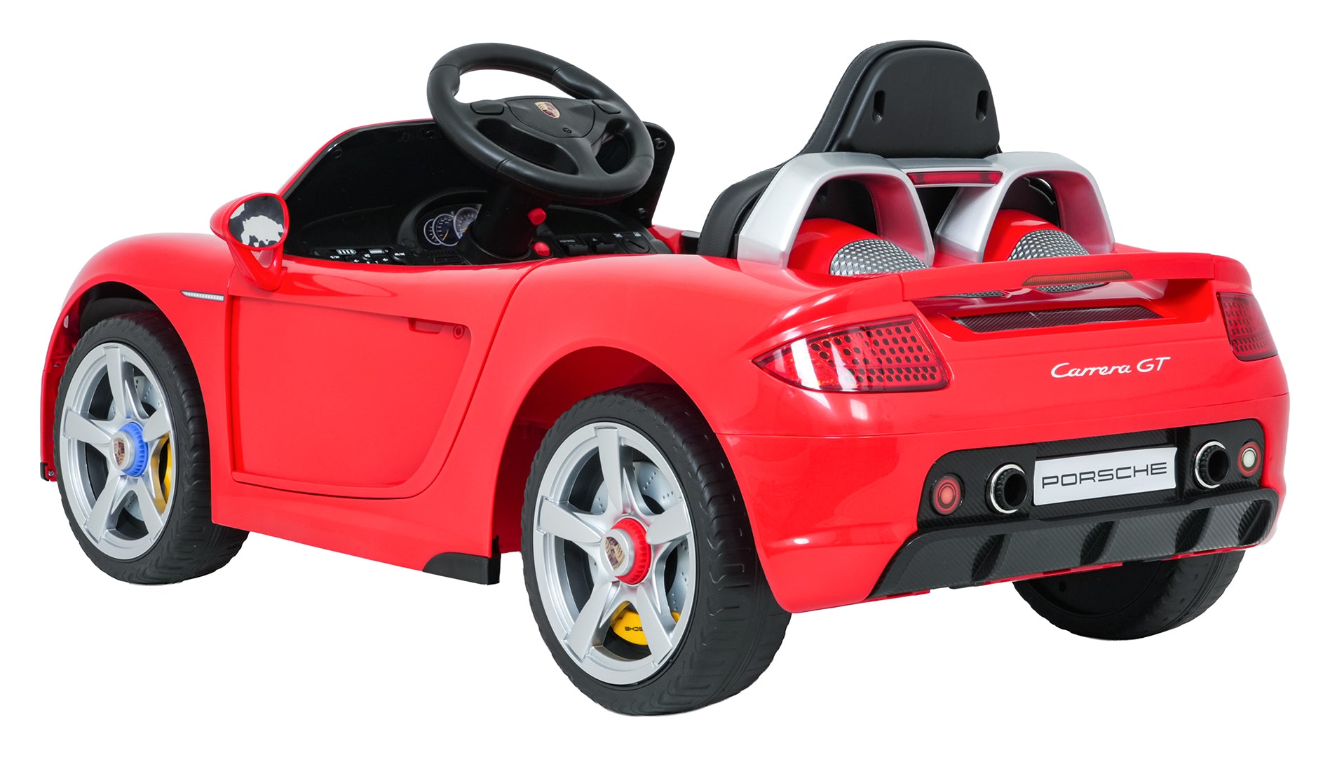 Licencirani auto na akumulator Porsche 911 Carrera - crveni