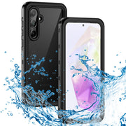 ShellBox – Vodootporna IP68 360° maska za Samsung Galaxy A35 5G – Crna