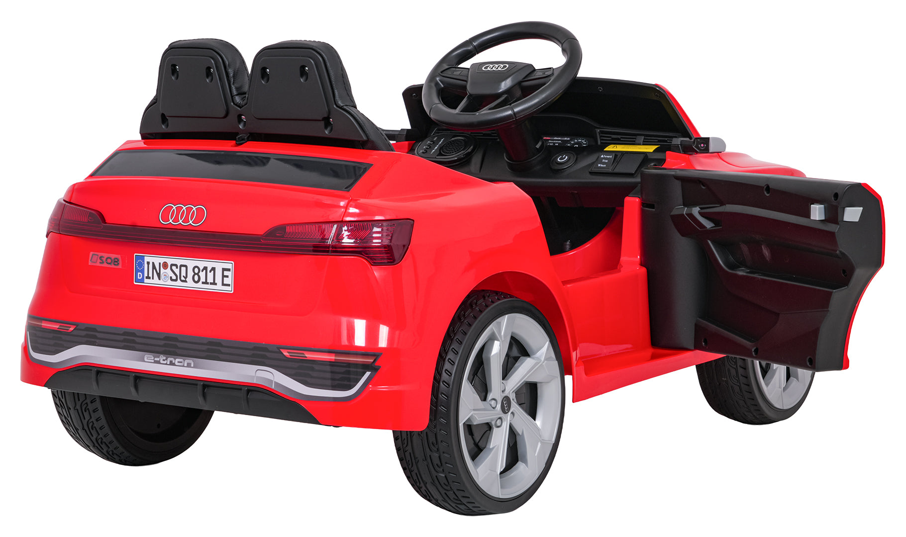 Licencirani auto na akumulator Audi SQ8 4x4 - crveni
