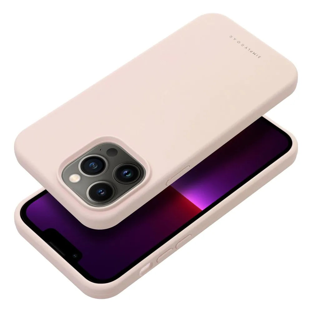 Roar Cloud-Skin pouzdro pro iPhone 13 Pro Max, světle růžové