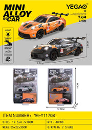 1:64 R/C TOP SPEED Drift Car Black