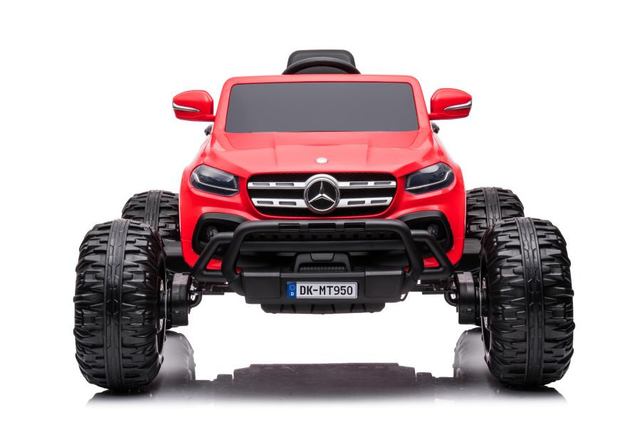 Licencirani auto na akumulator Mercedes DK-MT950 4x4 - crveni