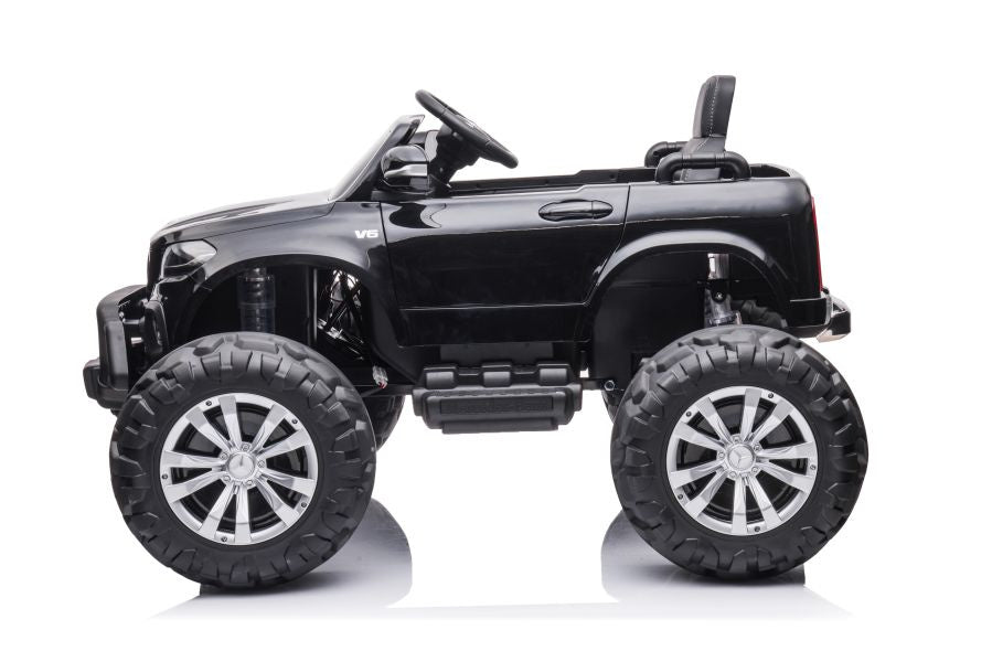Licencirani auto na akumulator Mercedes DK-MT950 4x4 - crni/lakirani