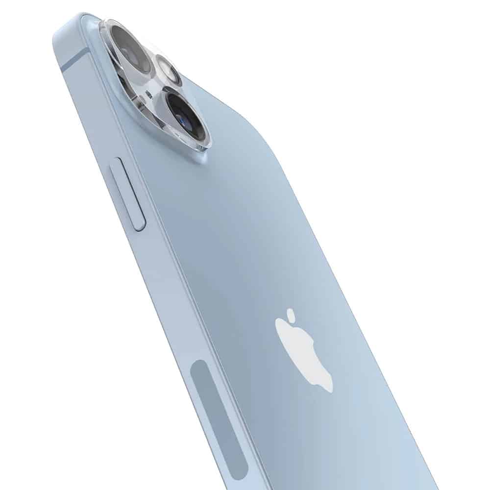 Spigen - Optik.TR sklo na fotoaparát (2 ks) - iPhone 14 / 14 Plus - Crystal Clear