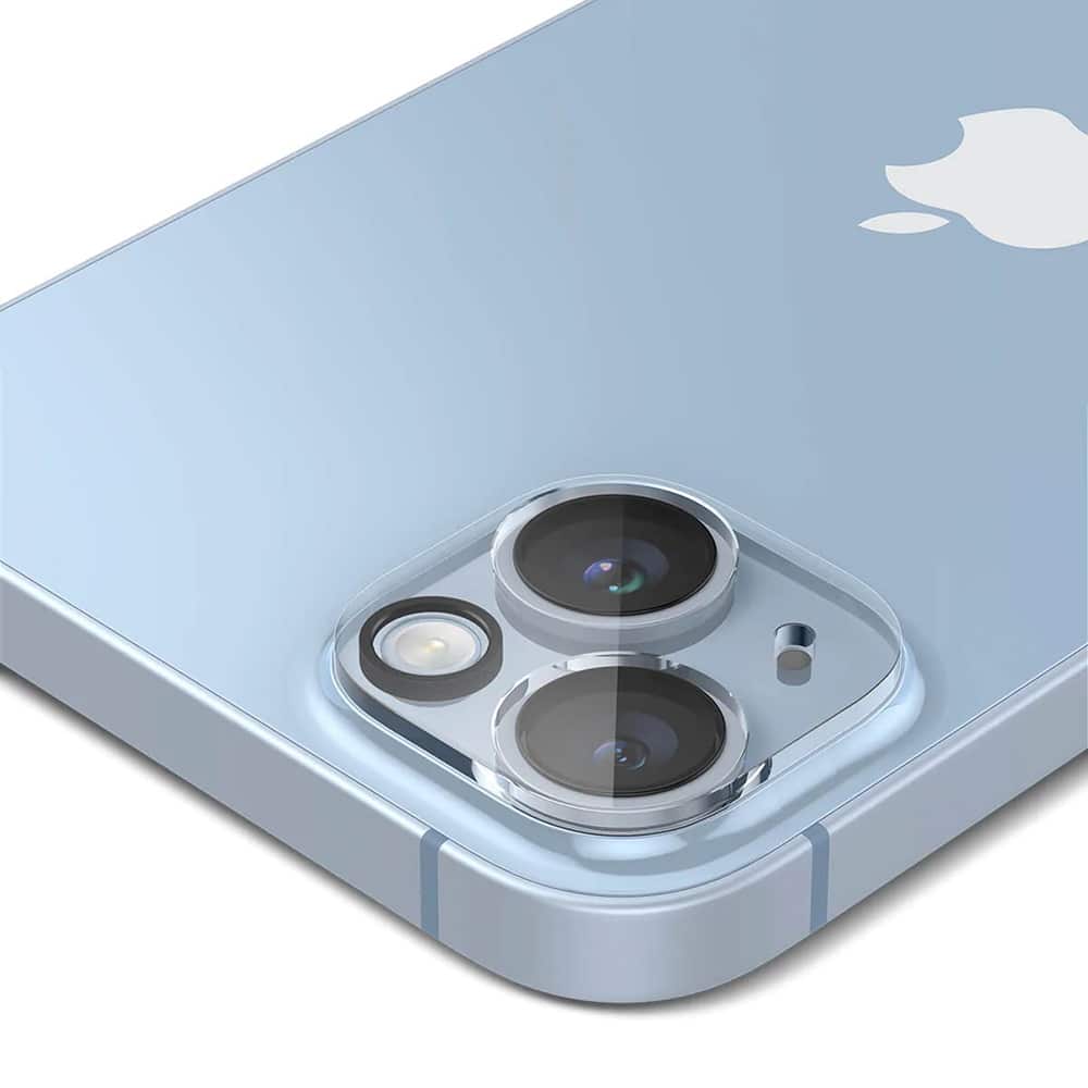 Spigen - Optik.TR sklo na fotoaparát (2 ks) - iPhone 14 / 14 Plus - Crystal Clear