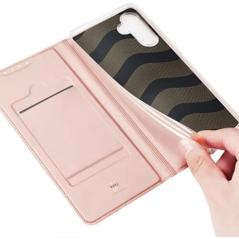 DUX DUCIS Skin Pro preklopna maska za Samsung Galaxy A35 pink