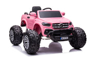 Licencirani auto na akumulator Mercedes DK-MT950 4x4 - svijetlo rozi