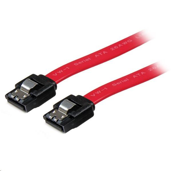 StarTech.com LSATA12 SATA kabel 0,304 m SATA 7-pin Crveno