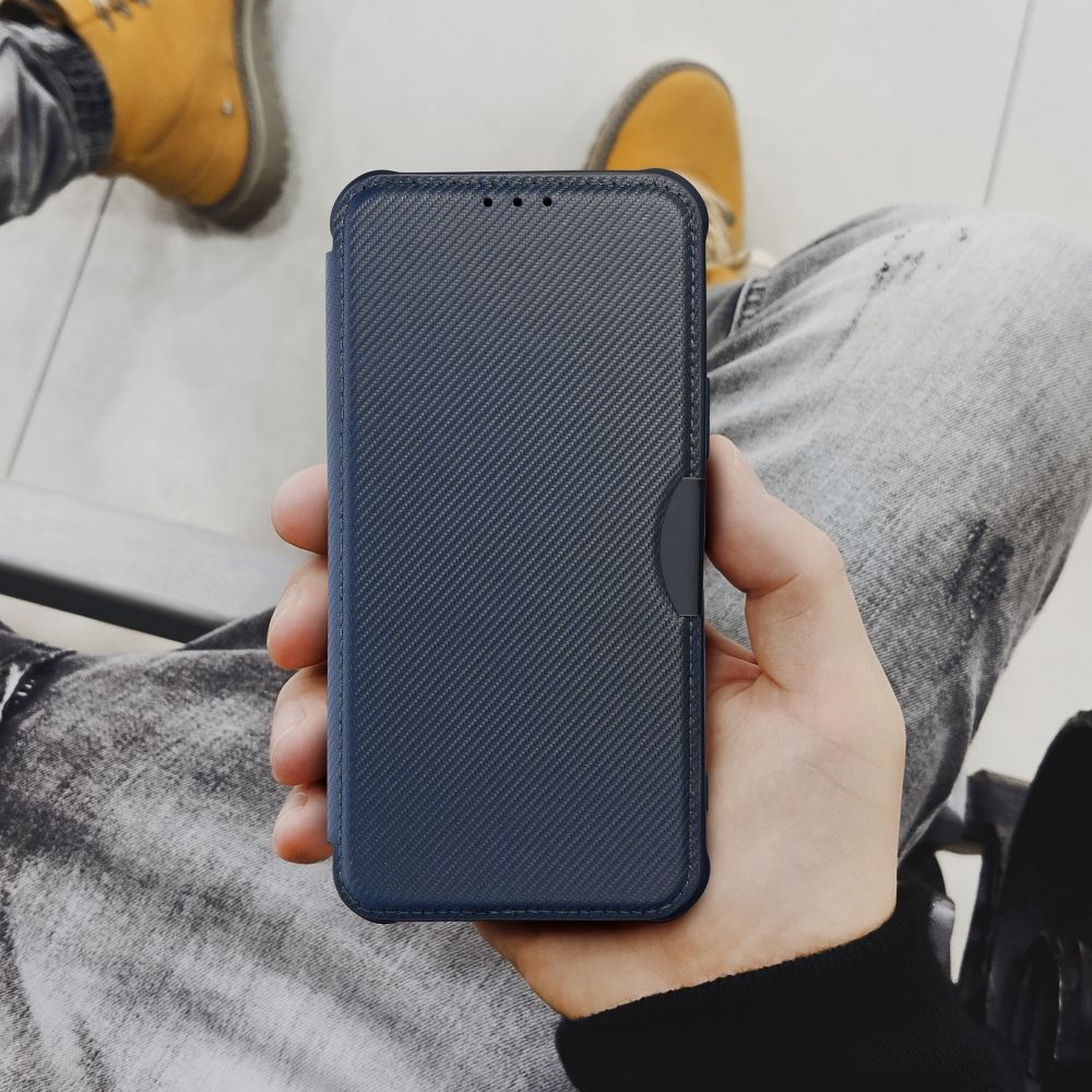 RAZOR knížkové pouzdro pro SAMSUNG GALAXY A13 5G / A04S modré