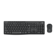 Logitech MK295 Silent Wireless Combo tipkovnica Miš priložen USB QWERTY Engleski Grafit