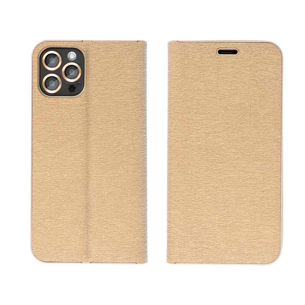 LUNA Book Gold preklopna futrola za Samsung Galaxy A57 5G gold