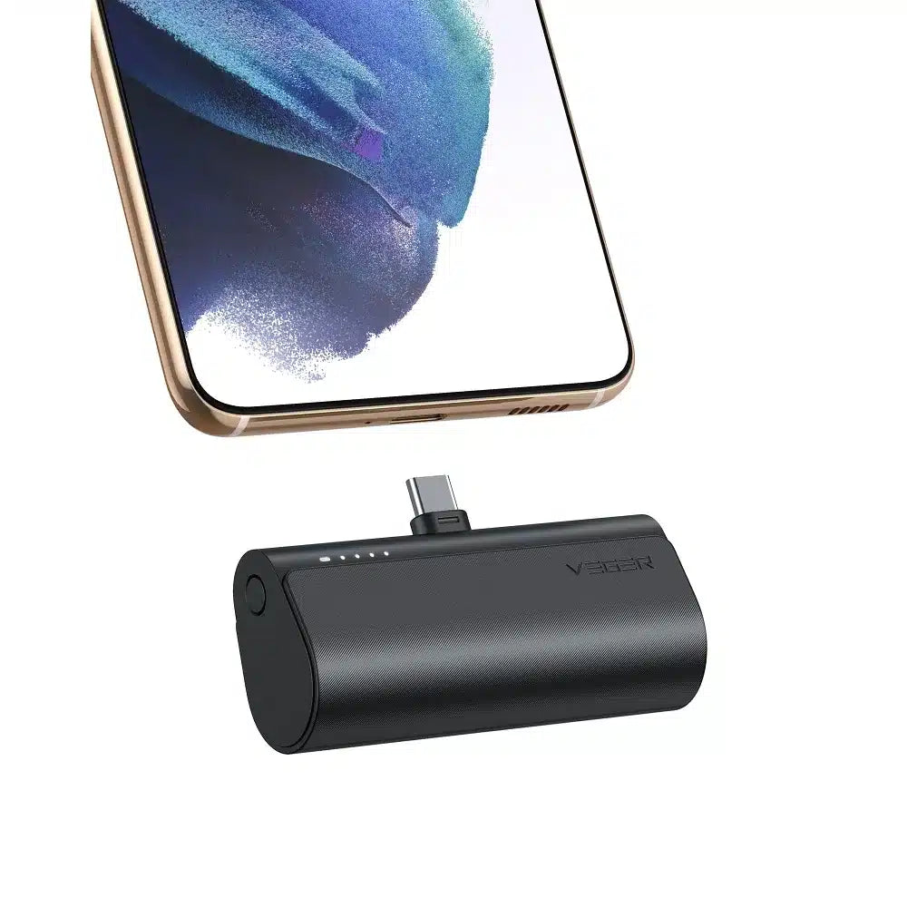 Powerbank VEGER PlugOn - 5000mAh sa ugrađenim Type C PD 20W konektorom
