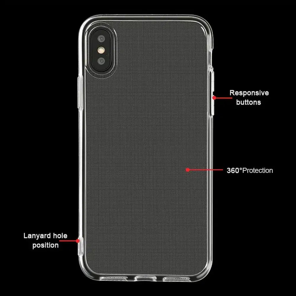 CLEAR CASE 2mm BOX pro IPHONE XR