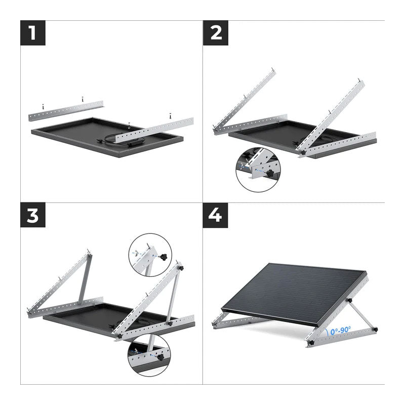 EcoFlow 28” Tilt Mount Bracket – nagibni nosač