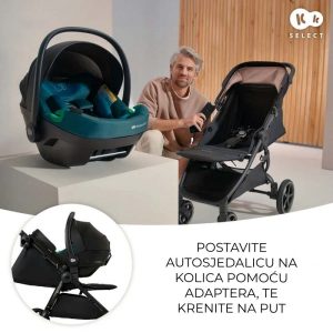 Kinderkraft sportska kolica Mitzy, Ink Black