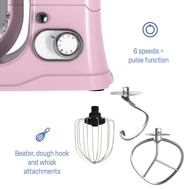 Westinghouse Retro Pink samostojeći mikser