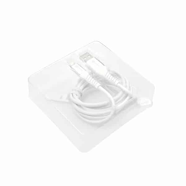 PRIO Charge & Sync USB A na Lightning kabel s certifikací MFi, 120 cm, bílý