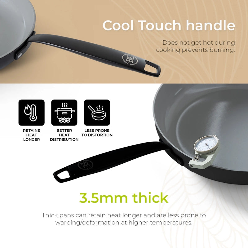 BE Living Tava Essential Black 30 cm