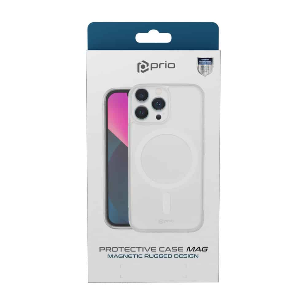 Prio ochranné pouzdro Mag pro iPhone 14 Pro Max průhledné