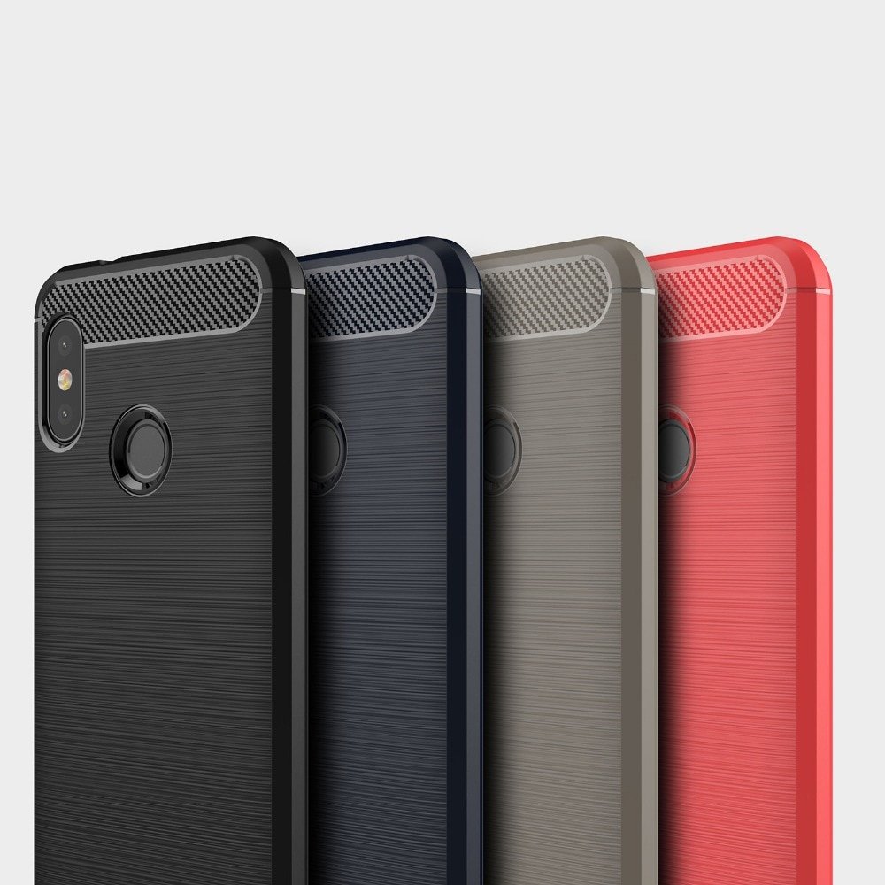 Odolné pouzdro Carbon Case pro Xiaomi A2 Lite / Redmi 6 Pro