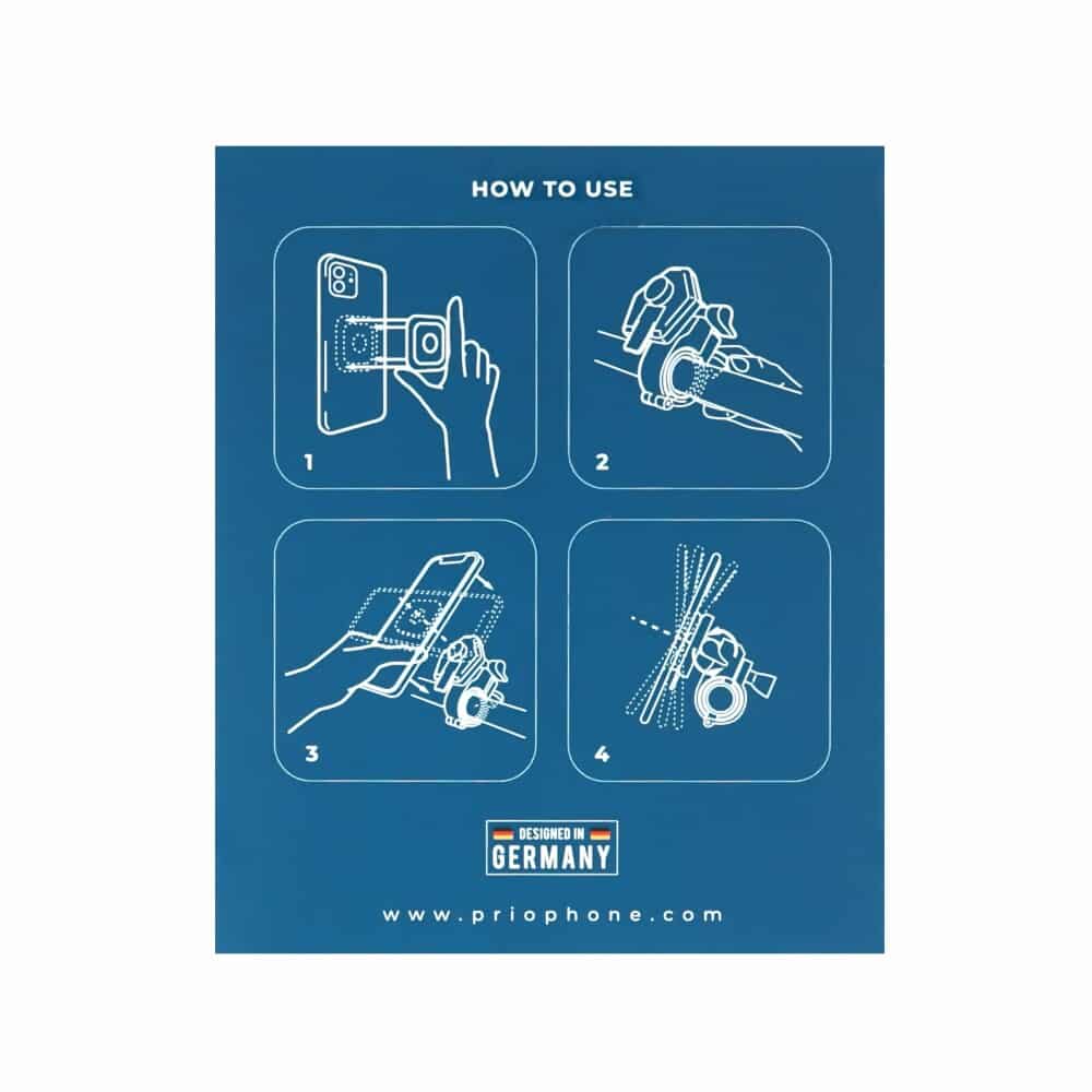 Prio Bike Phone Mount Lock & Release držák telefonu na kolo