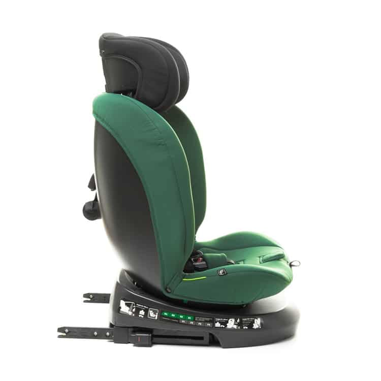 4BABY autosjedalica Matt-fix dark green
