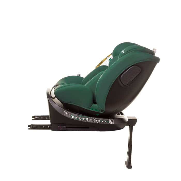 4BABY autosjedalica Enzo-fix dark green