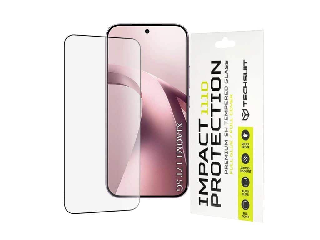 Techsuit 111D Full Cover / Full Glue kaljeno staklo za Xiaomi 17T