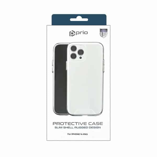 PRIO Průhledný ochranný kryt pro iPhone 14 Pro (6.1in).
