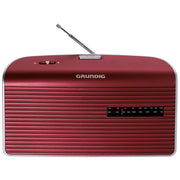 GRUNDIG MUSIC60 Red Silver Radio