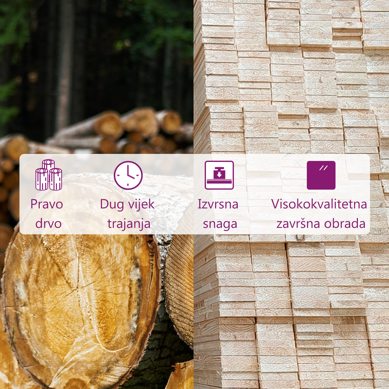 TV ormarić sivi 90 x 35 x 35 cm od masivne borovine