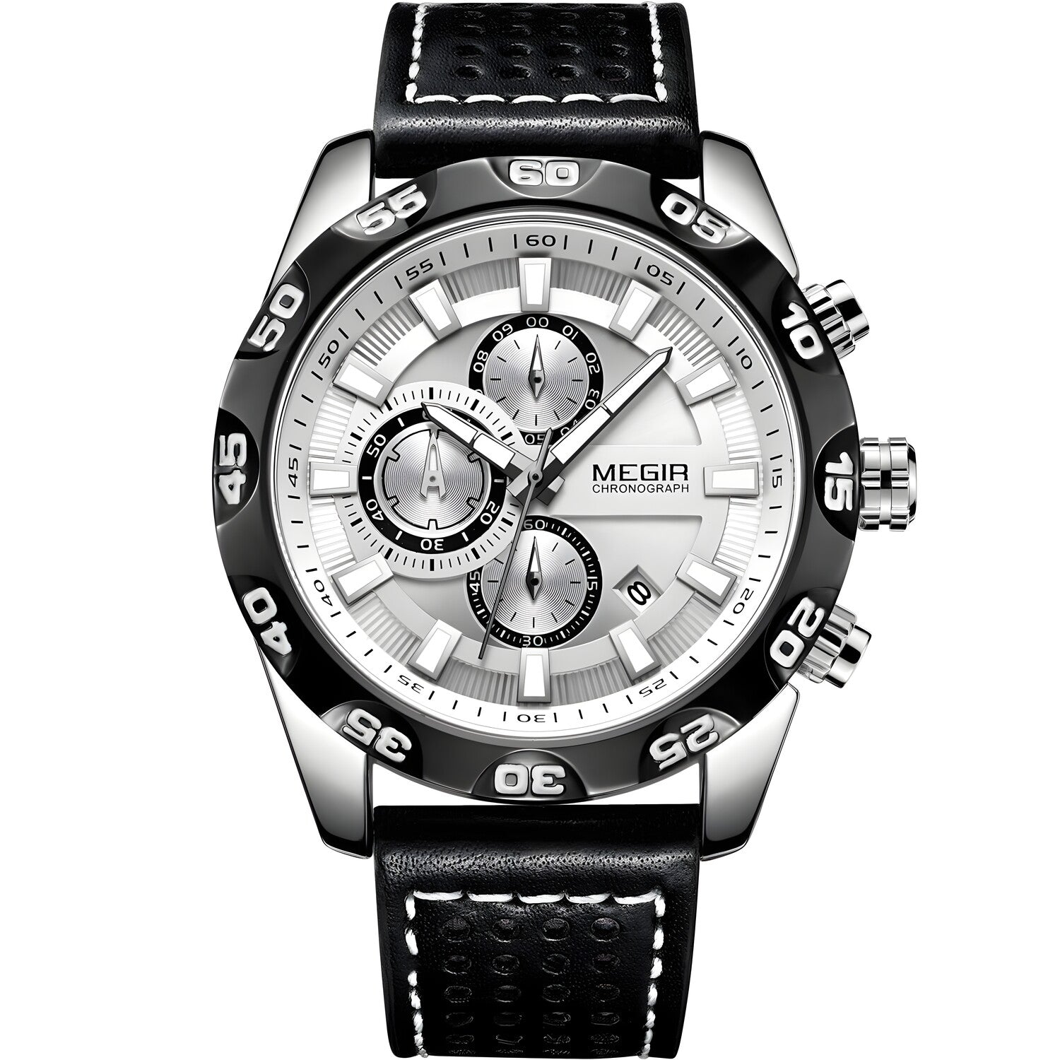 Sat MEGIR LU-38539 - Crna / Srebrna KP38539