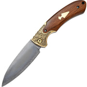 Outdoor preklopni nož WG748 - Smeđa / Zlatna KP39537